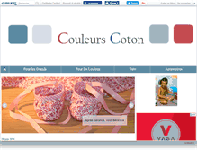 Tablet Screenshot of couleurscoton.canalblog.com