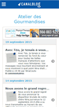 Mobile Screenshot of gateaudefete.canalblog.com