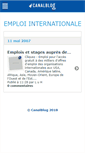 Mobile Screenshot of mondialemploi.canalblog.com
