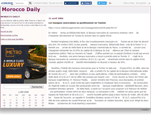 Tablet Screenshot of moroccodaily.canalblog.com