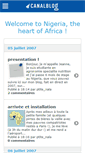 Mobile Screenshot of boucletteenafrik.canalblog.com