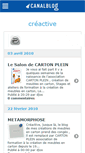 Mobile Screenshot of creactive.canalblog.com