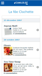 Mobile Screenshot of lesfeesclochette.canalblog.com