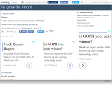 Tablet Screenshot of lagranderecre.canalblog.com