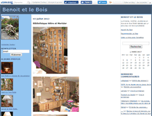 Tablet Screenshot of benoitetlebois.canalblog.com