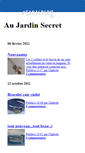 Mobile Screenshot of blogjardinsecret.canalblog.com