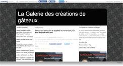 Desktop Screenshot of galeriedegateaux.canalblog.com