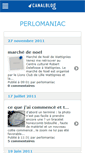 Mobile Screenshot of perlomaniac.canalblog.com