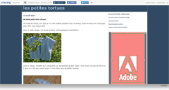 Desktop Screenshot of lespetitestortue.canalblog.com