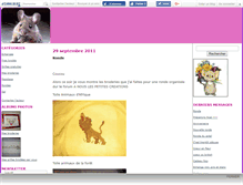 Tablet Screenshot of chezptitesouris.canalblog.com