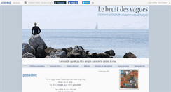 Desktop Screenshot of lebruitdesvagues.canalblog.com