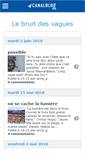 Mobile Screenshot of lebruitdesvagues.canalblog.com