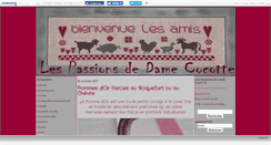 Desktop Screenshot of damecocotte.canalblog.com