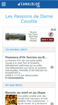 Mobile Screenshot of damecocotte.canalblog.com
