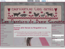 Tablet Screenshot of damecocotte.canalblog.com