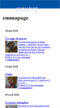Mobile Screenshot of emmapage.canalblog.com