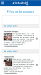 Mobile Screenshot of fifou38120.canalblog.com