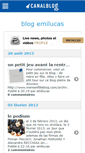 Mobile Screenshot of emilucas.canalblog.com