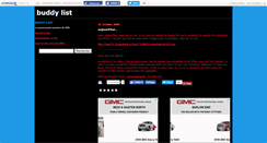 Desktop Screenshot of buddylist.canalblog.com