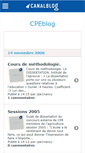 Mobile Screenshot of cpe1nancy.canalblog.com