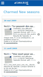 Mobile Screenshot of charmedscript.canalblog.com