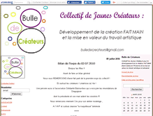 Tablet Screenshot of bulledecreateurs.canalblog.com