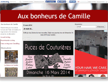 Tablet Screenshot of bonheurscamille.canalblog.com