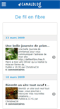 Mobile Screenshot of defilenfibre.canalblog.com