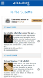 Mobile Screenshot of feesuzette.canalblog.com