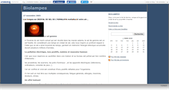 Desktop Screenshot of biolampes.canalblog.com