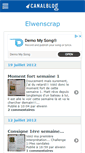Mobile Screenshot of elwenscrap.canalblog.com