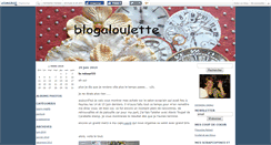 Desktop Screenshot of blogaloulette.canalblog.com