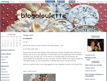 Tablet Screenshot of blogaloulette.canalblog.com