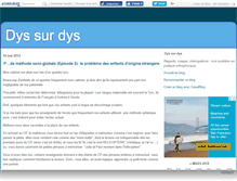 Tablet Screenshot of dyssurdys.canalblog.com