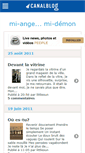 Mobile Screenshot of angeoudemon.canalblog.com
