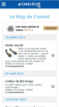 Mobile Screenshot of couleste.canalblog.com