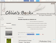 Tablet Screenshot of celiasbook.canalblog.com