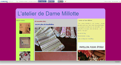 Desktop Screenshot of damemillotte.canalblog.com