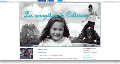 Desktop Screenshot of calissonescrap.canalblog.com