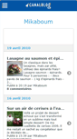 Mobile Screenshot of mikaboum.canalblog.com