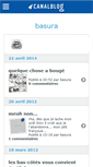 Mobile Screenshot of basura.canalblog.com