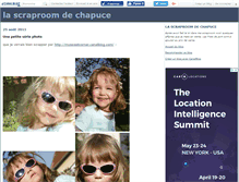 Tablet Screenshot of chapucescraproom.canalblog.com