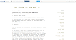 Desktop Screenshot of madamececile.canalblog.com