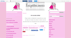 Desktop Screenshot of lespetitessouris.canalblog.com