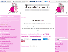 Tablet Screenshot of lespetitessouris.canalblog.com