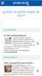 Mobile Screenshot of dlaclapeadonf.canalblog.com
