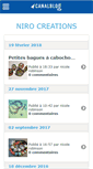 Mobile Screenshot of nirocreations.canalblog.com