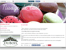 Tablet Screenshot of nuagedelait.canalblog.com