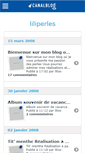 Mobile Screenshot of liliperles.canalblog.com