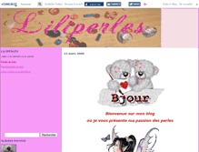 Tablet Screenshot of liliperles.canalblog.com